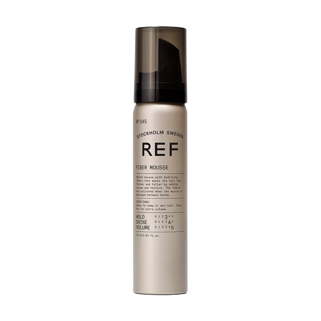 Мус для об'єму волосся REF Fiber Mousse N°345 фіксація 3, з волокнами, 75 мл